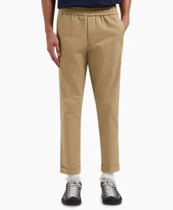 Olaf Hussein Pantalon Slim Cotton Khaki
