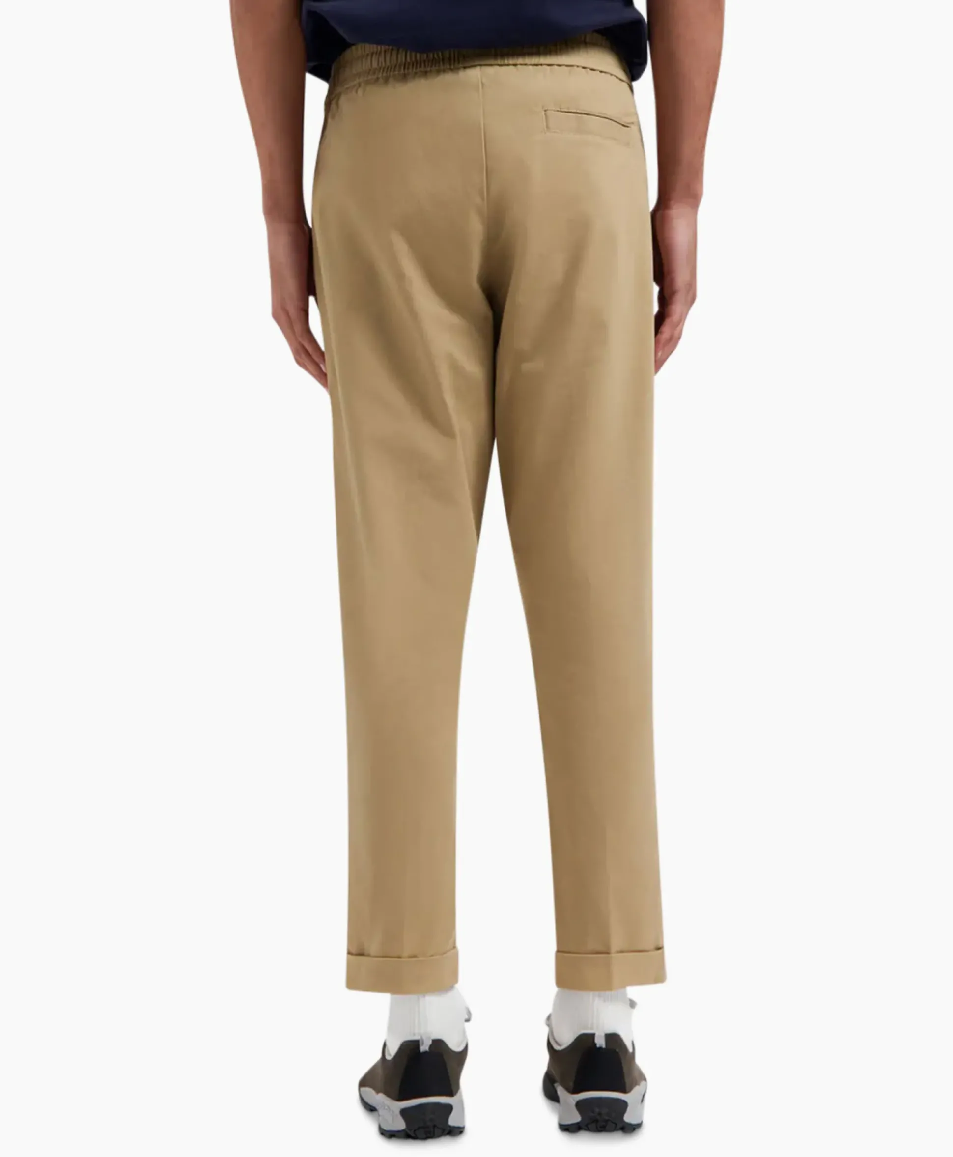 Olaf Hussein Pantalon Slim Cotton Khaki