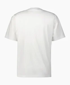 Olaf Hussein T-Shirt Korte Mouw Embroidery Off White