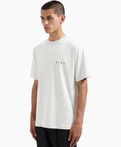 Olaf Hussein T-Shirt Korte Mouw Face Wit