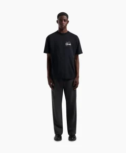Olaf Hussein T-Shirt Transit Tee Zwart