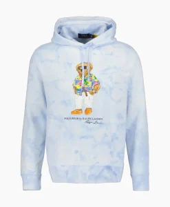 Ralph Lauren Hoodie Riviera Bear Licht Blauw