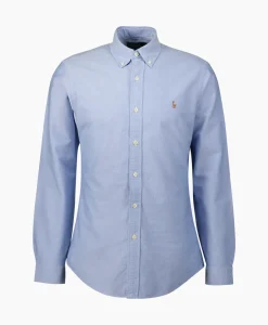 Ralph Lauren Overhemd Classic Oxford Midden Blauw