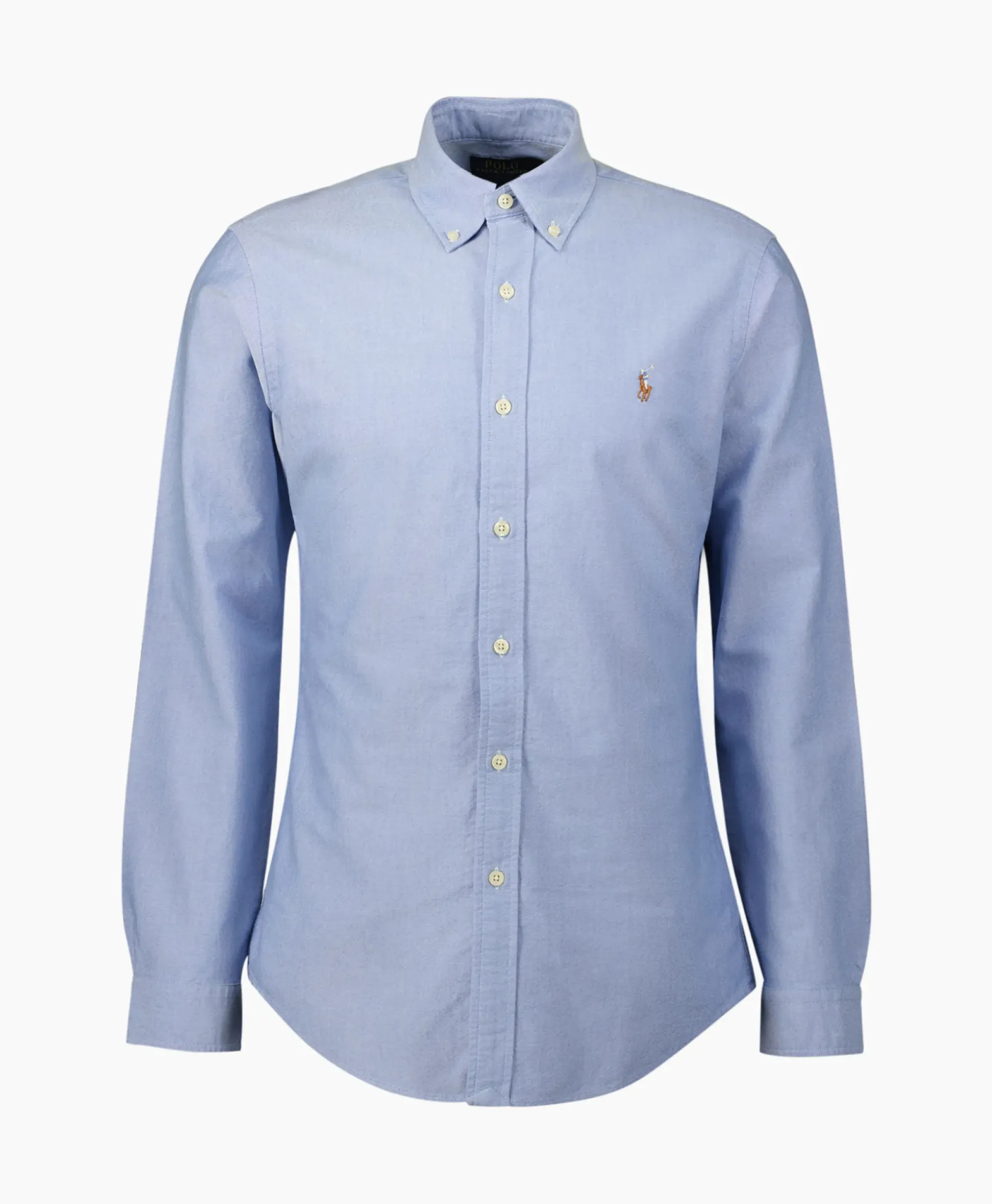 Ralph Lauren Overhemd Classic Oxford Midden Blauw