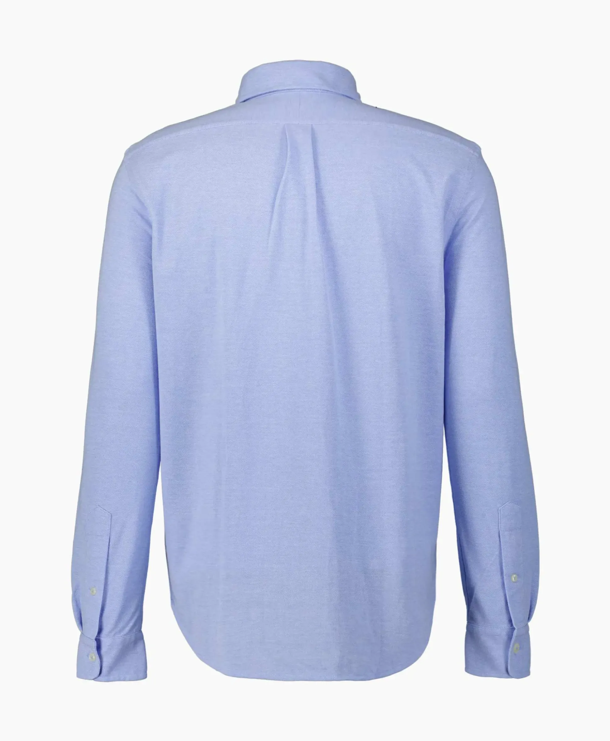 Ralph Lauren Overhemd Oxford Mesh Licht Blauw