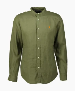 Ralph Lauren Overhemd Pd Linen Antraciet