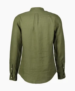 Ralph Lauren Overhemd Pd Linen Antraciet