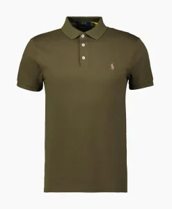 Ralph Lauren Polo Short Sleeve Knit Olijf