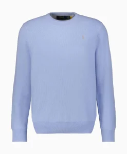 Ralph Lauren Pullover Cotton Long Sleeve Licht Blauw