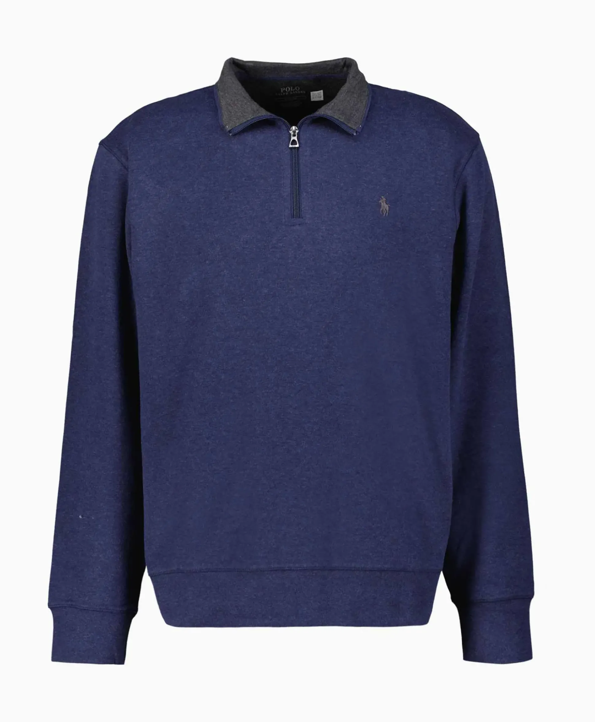 Ralph Lauren Pullover Double Knit Jersey Donker Blauw