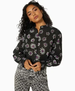 Refined Department Blouse Ace Zwart