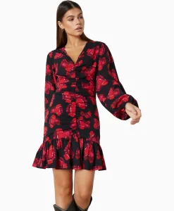 Refined Department Mini Jurk Sisi Rood