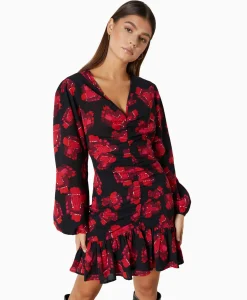 Refined Department Mini Jurk Sisi Rood