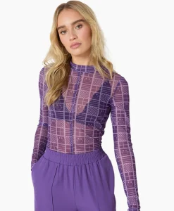 Refined Department Top Anisa Paars