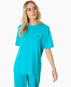 Refined Department T-Shirt Korte Mouw Mexie Blauw
