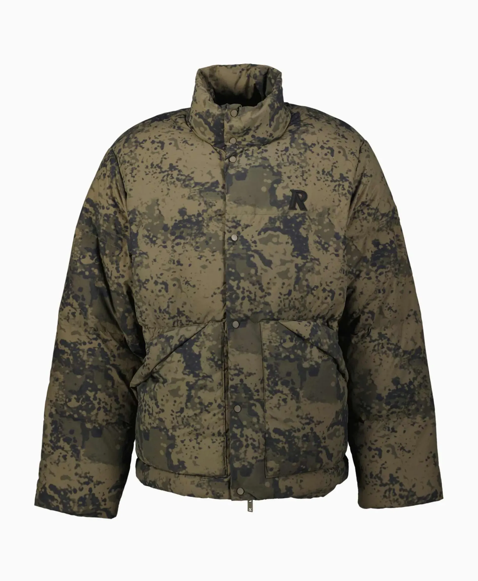 Represent Gewatteerde Jas Puffer Groen
