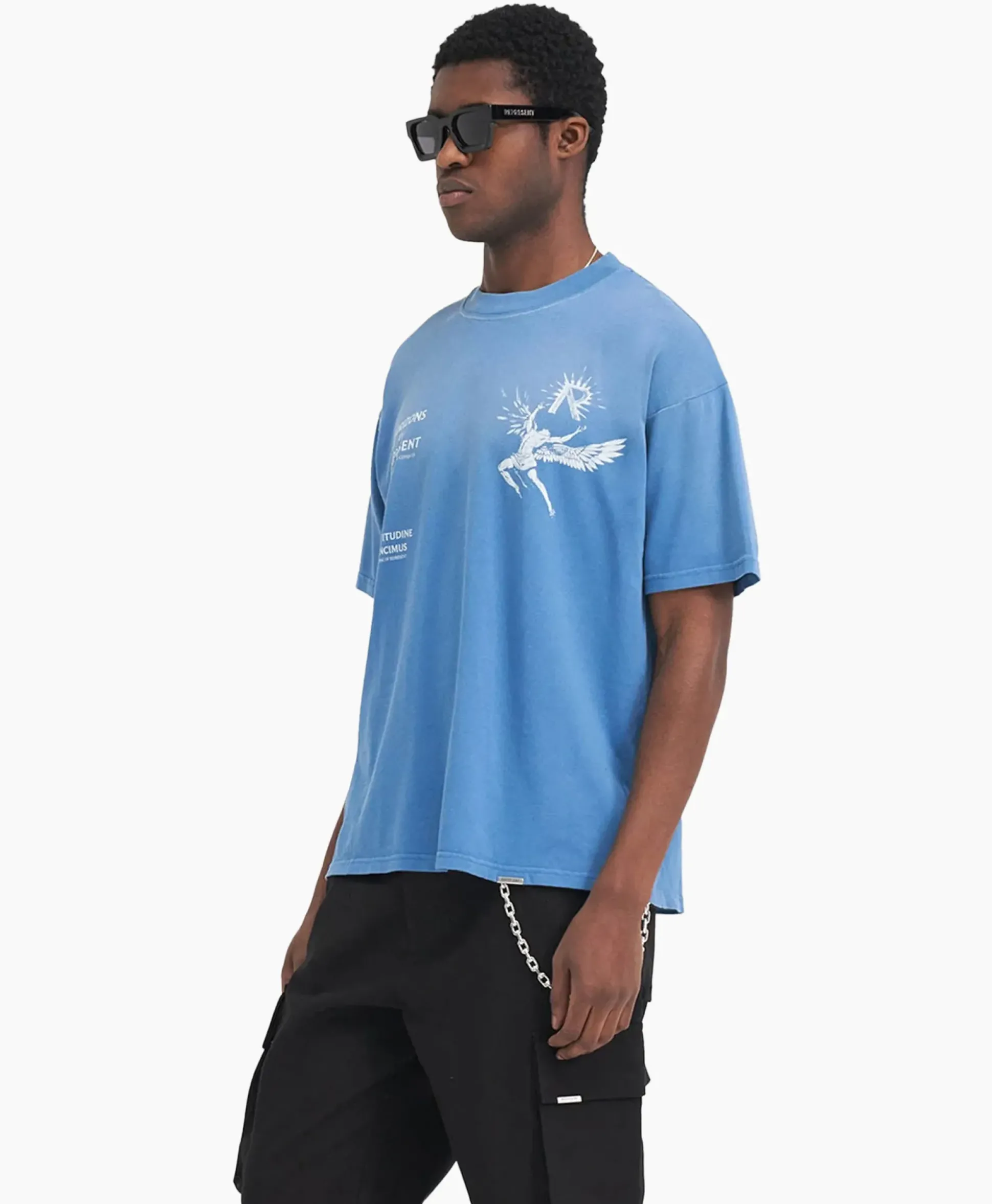 Represent Top & T-Shirt Icarus Licht Blauw