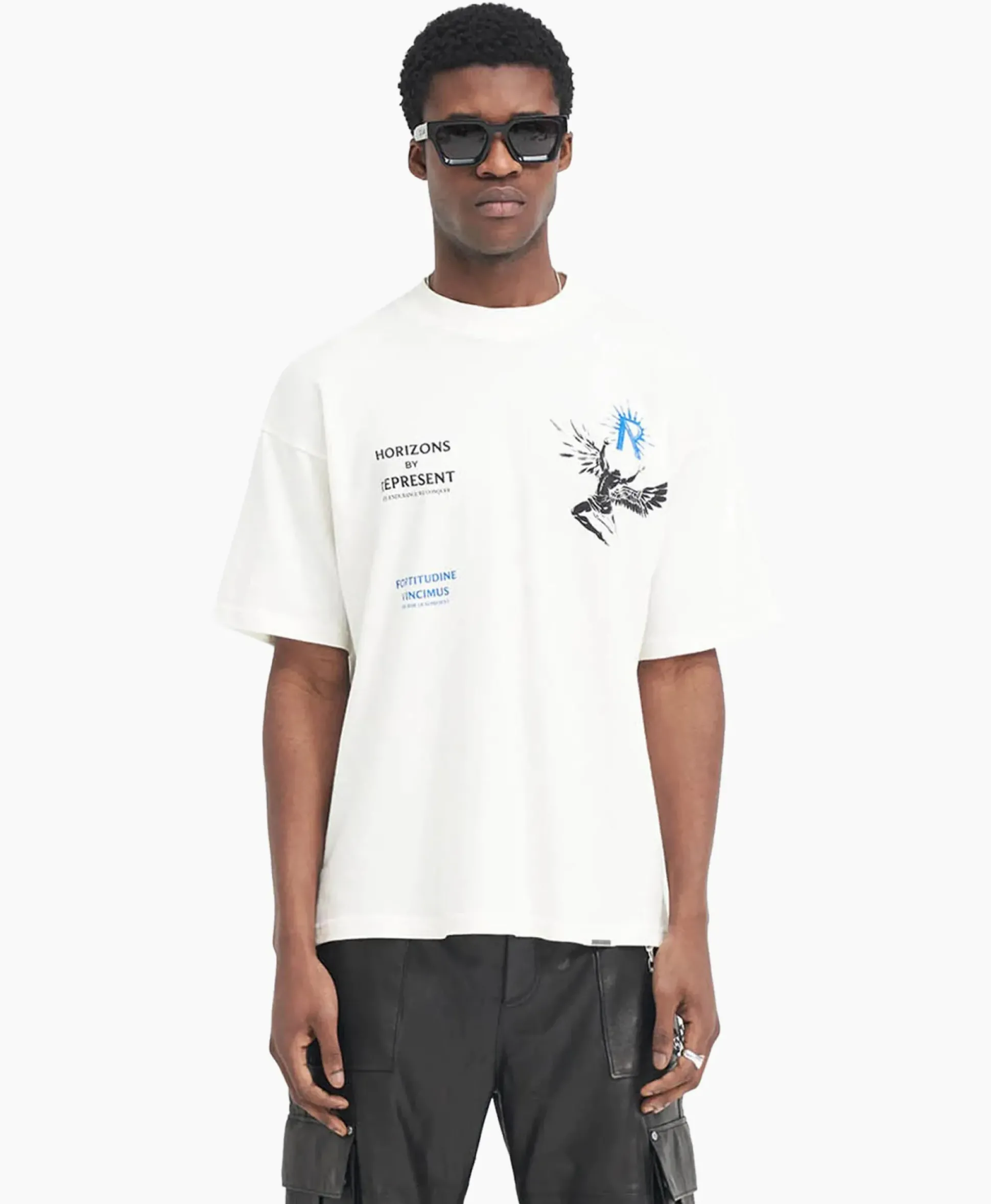 Represent Top & T-Shirt Icarus Off White
