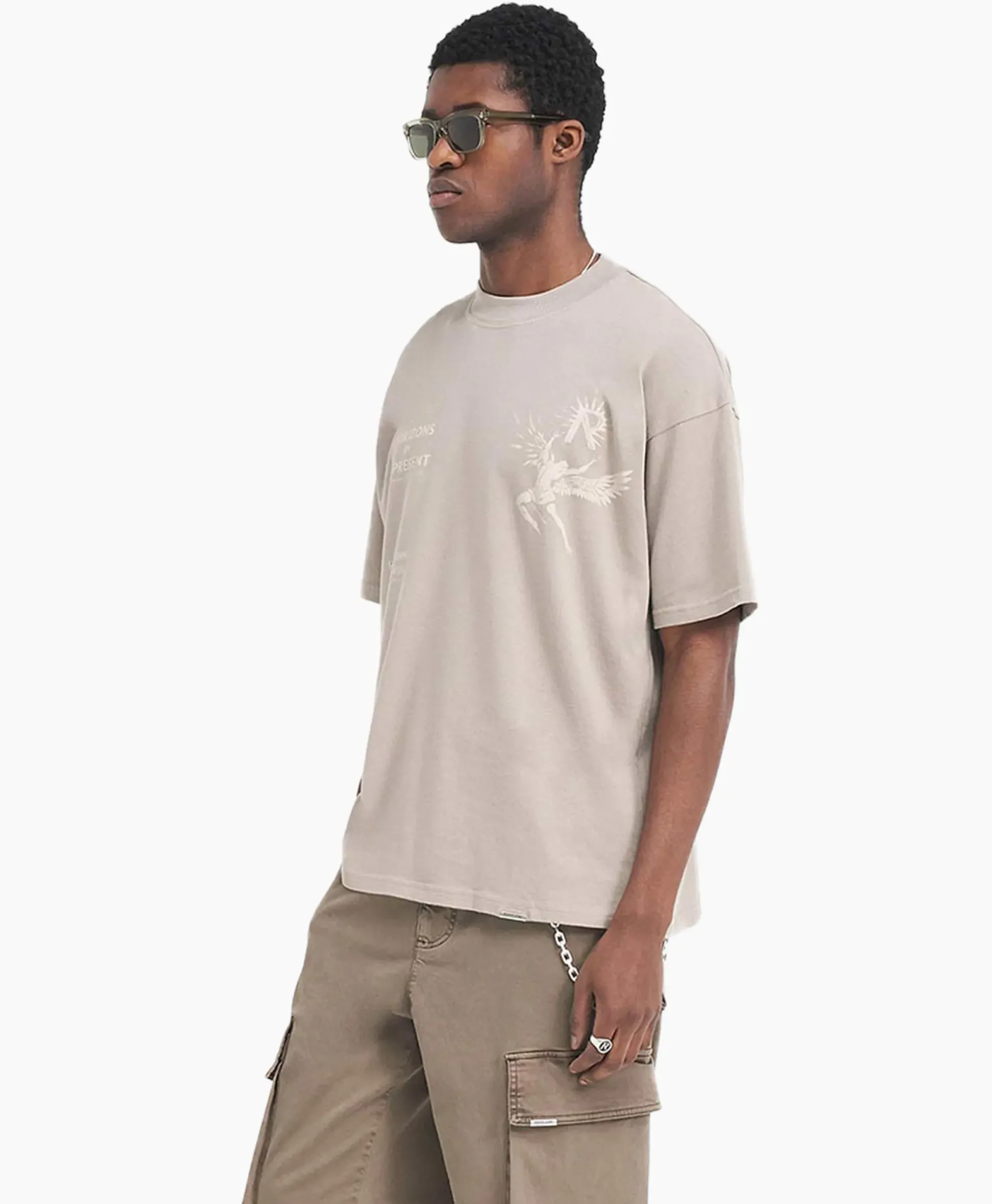 Represent Top & T-Shirt Icarus Beige