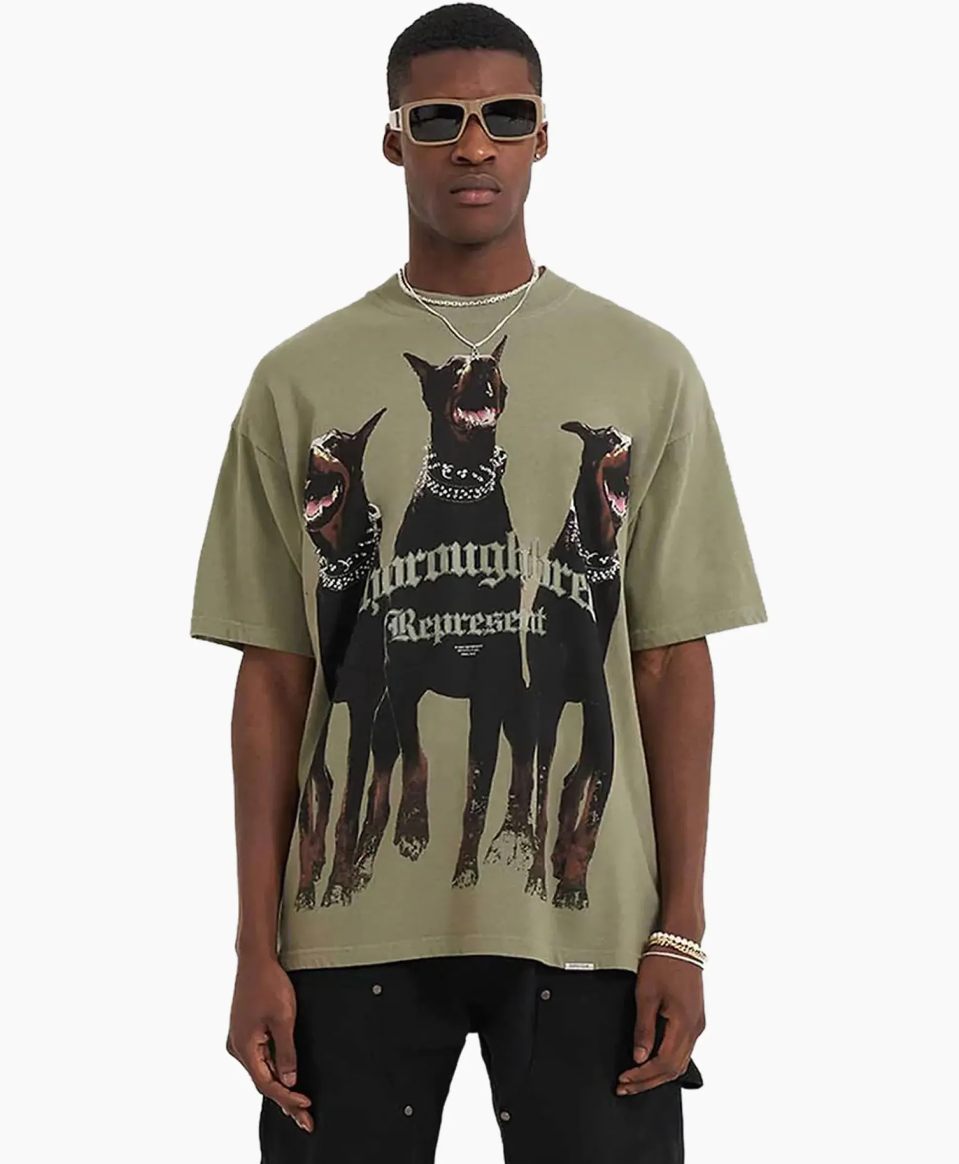 Represent Top & T-Shirt Thoroughbred Groen