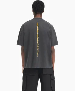 Represent T-Shirt Korte Mouw Rebornzwart