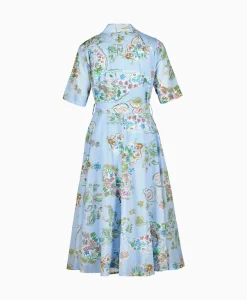 Riani Jurk 346690-4129 Blauw Dessin