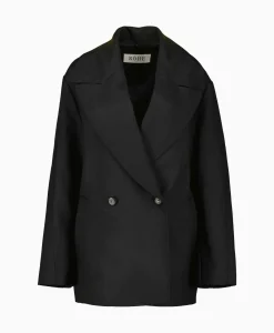 Rohe Mantel Wool Tailoring Scarf Zwart