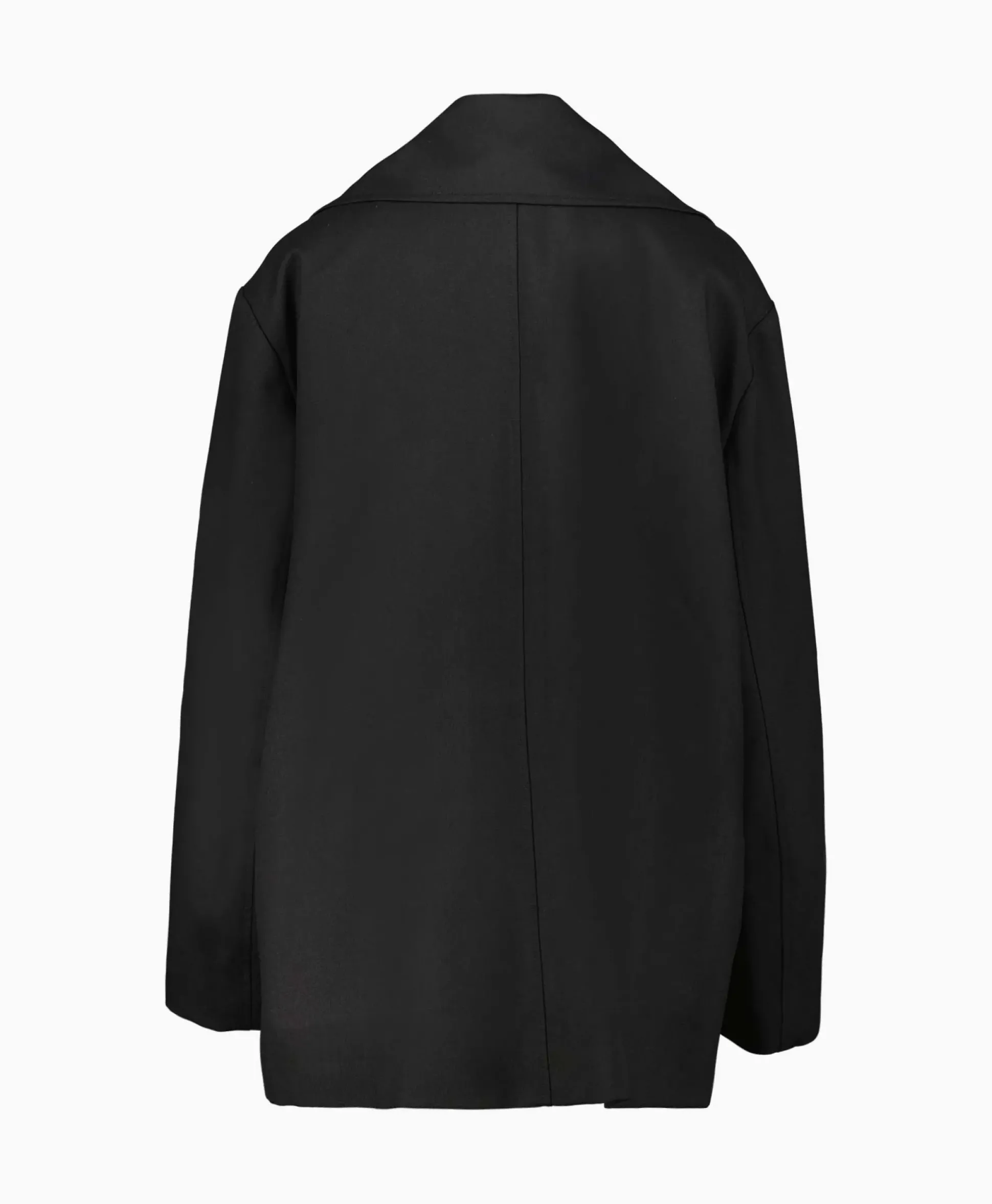Rohe Mantel Wool Tailoring Scarf Zwart