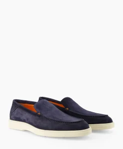 Santoni Loafer Botanist-A-Gex Blauw