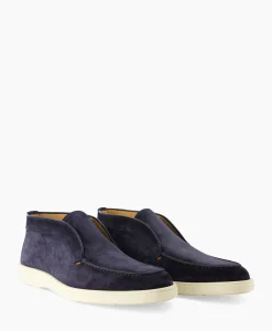 Santoni Loafer Digits-D-Gex Blauw