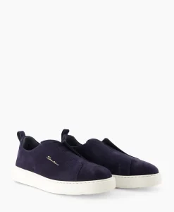 Santoni Sneaker Victor-Seyu60 Blauw