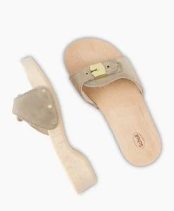 Scholl Iconic Scholl Iconic Sandaal Pescura Heel Beige