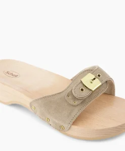Scholl Iconic Scholl Iconic Sandaal Pescura Heel Beige