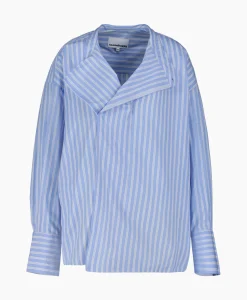 Sea Me Happy Blouse Penelope Poplin Licht Blauw