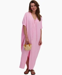 Sea Me Happy Maxi Jurk Monoi Bamboo Rose