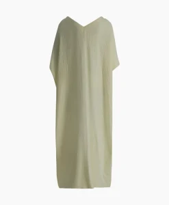Sea Me Happy Maxi Jurk Monoi Bamboo Licht Geel