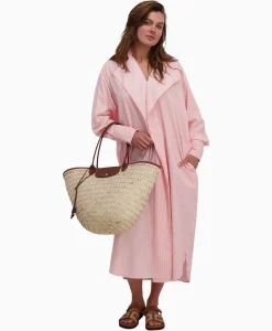 Sea Me Happy Maxi Jurk Penelope Woven Striped Rose