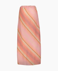 Sea Me Happy Maxi Rok Praia Multicolor Oranje