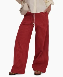 Sea Me Happy Pantalon Riley Woven Donker Rood