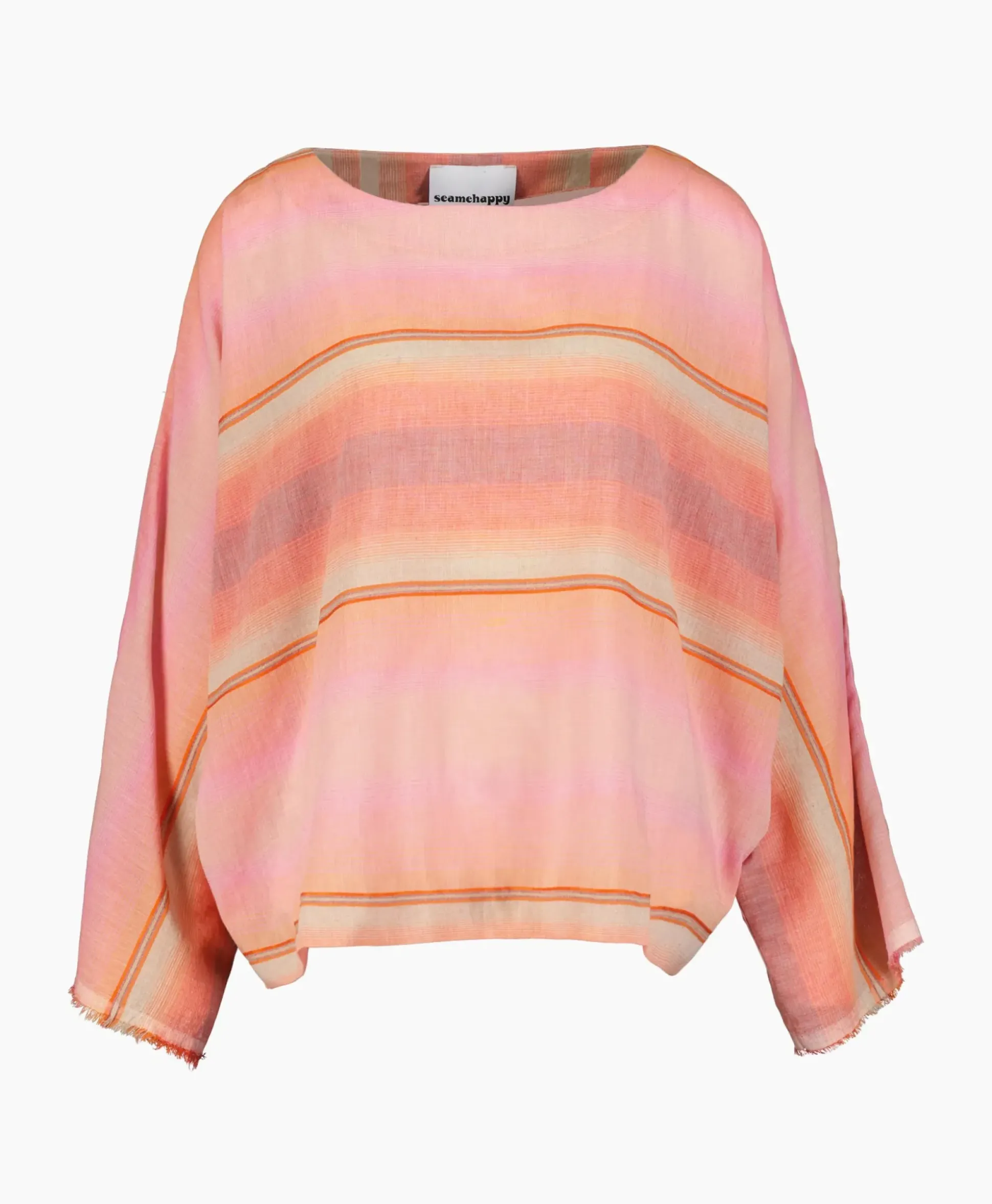 Sea Me Happy Top Moorea Multicolour Oranje