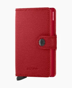 Secrid Portemonnee Miniwallet Crisple Rood
