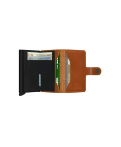 Secrid Portemonnee Miniwallet Perforated Bruin
