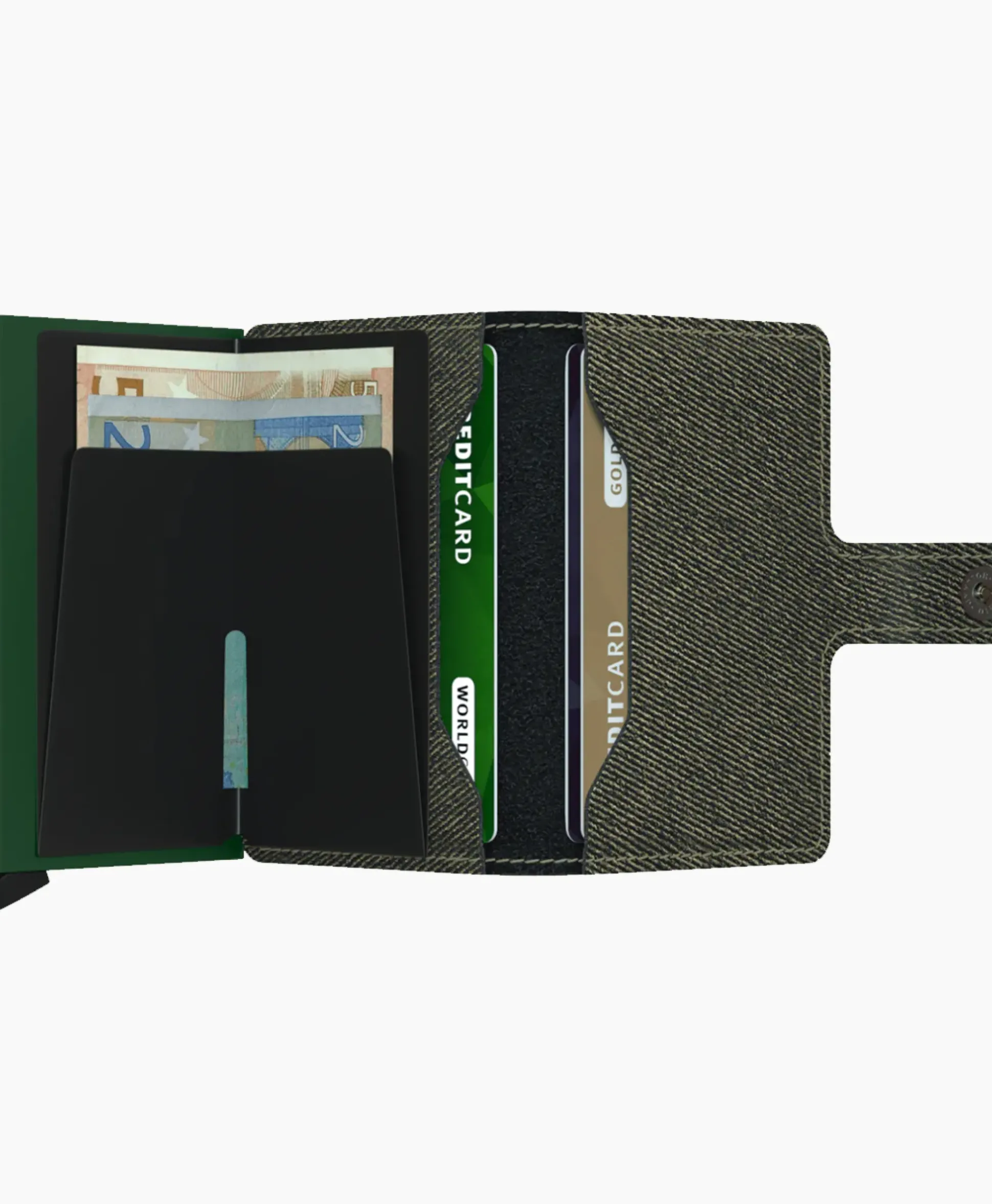 Secrid Portemonnee Miniwallet Twist Groen