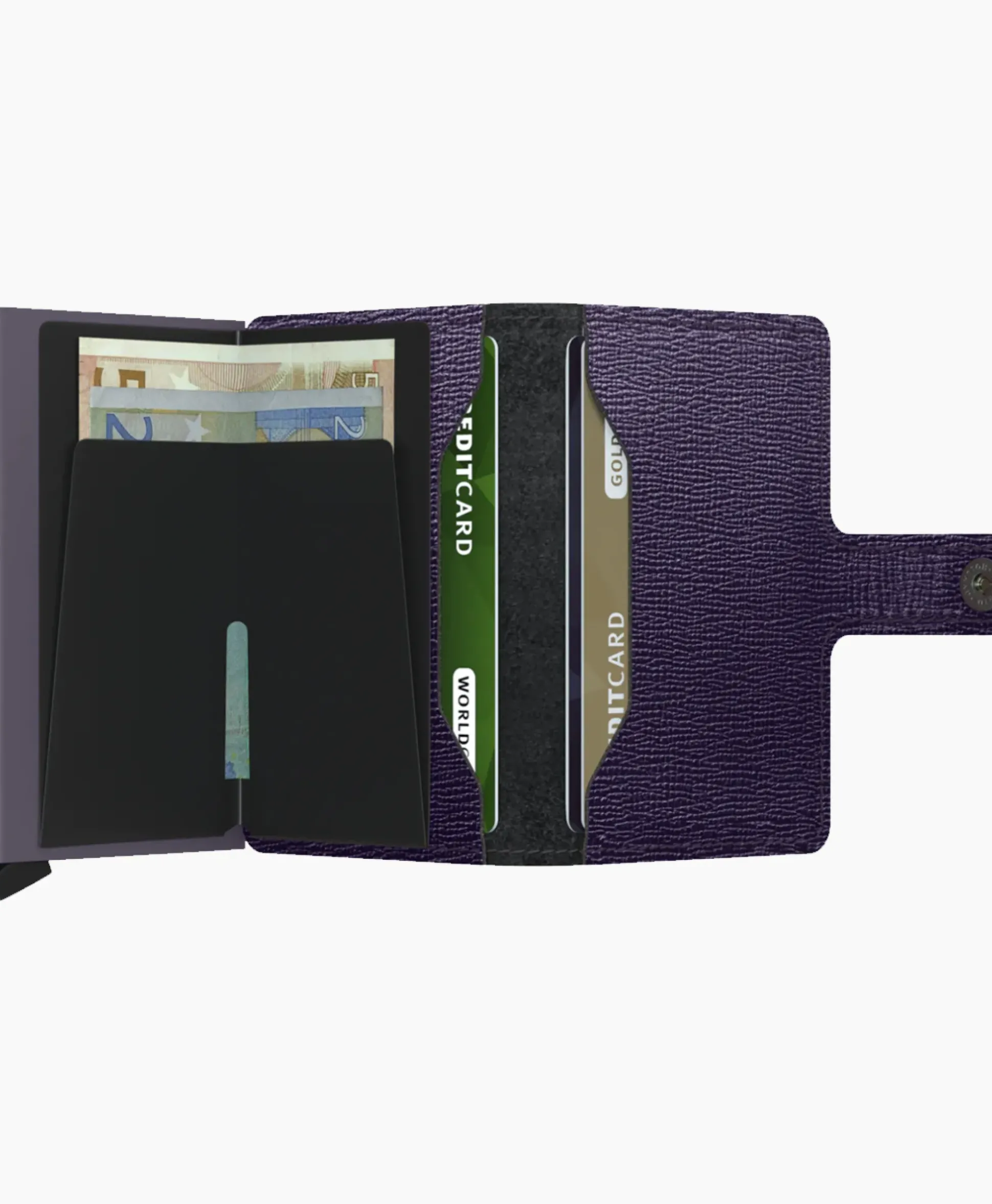 Secrid Portemonnee Miniwallet Crisple Midden Paars