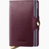 Secrid Portemonnee Premium Twinwallet Dusk Rood