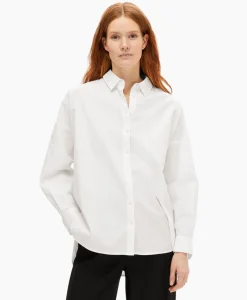 Selected Femme Blouse Dina-Sanni Ls Shirt Noos Wit