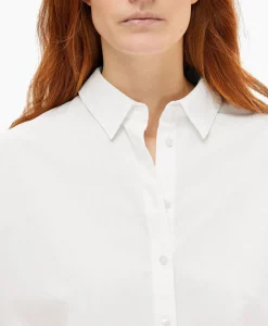 Selected Femme Blouse Dina-Sanni Ls Shirt Noos Wit