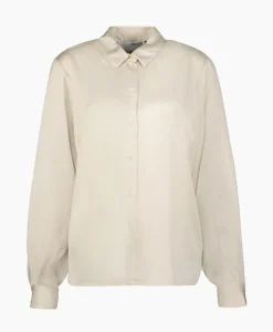 Selected Femme Blouse Talia-Franziska Ls Shirt B Off White