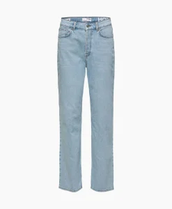 Selected Femme Jeans Alice-N Hw Wide Lon Sky Blue Jea Licht Blauw