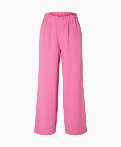Selected Femme Pantalon Tinni-Relaxed Mw Wide Pant N Noo Roze